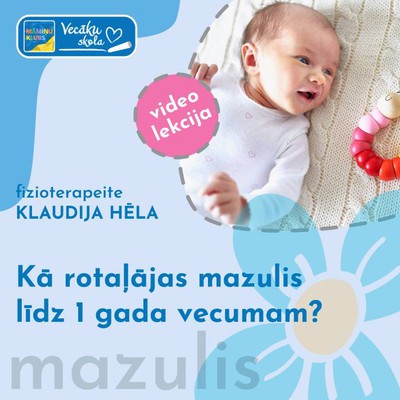 Kā rotaļājas mazulis līdz 1 gada vecumam