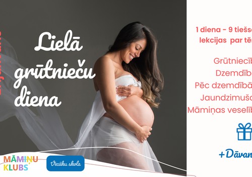 Lielā Grūtnieču diena jau 27. janvārī! Piesakies un saņem garantētas dāvanas!