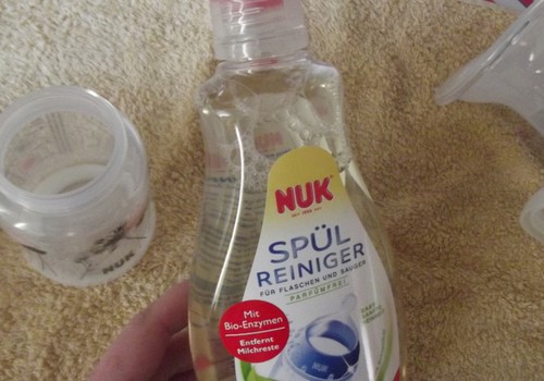 NUK Jolie tīrīšanai - NUK pudelīšu mazgāšanas līdzeklis!