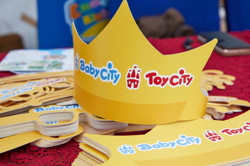 Baby City Toy City Fotosiena ATRODI sevi! Mazulis Māmiņu klubs