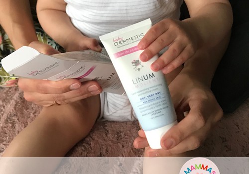 Māmiņu Kluba mammas testē:  Dermedic nomierinošs, mitrinošs krēms EMOLIENT LINUM BABY