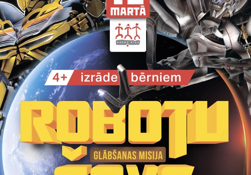 Pirmo reizi Latvijā – robotu transformeru šovs!