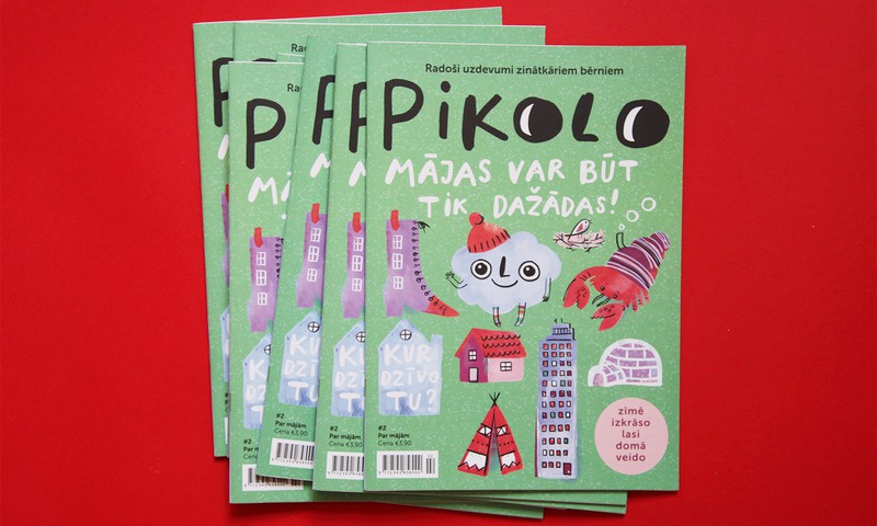Pikolo žurnāls priecē bērnus ar otro izdevumu