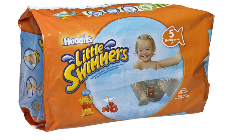 Mazā peldētāja testē Huggies little swimmer biksītes