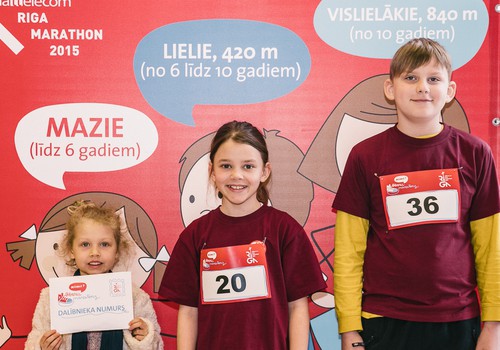 Atklāta pieteikšanās ikgadējam Rimi bērnu maratonam