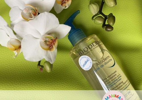Māmiņu Kluba mammas testē: Bioderma barojoša dušas eļļa sausai ādai ATODERM HUILE DE DOUCHE