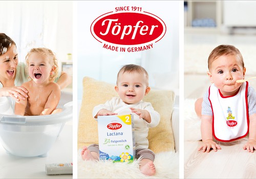 Töpfer piena maisījumi, speciālais uzturs un putriņas mūsu mazuļiem