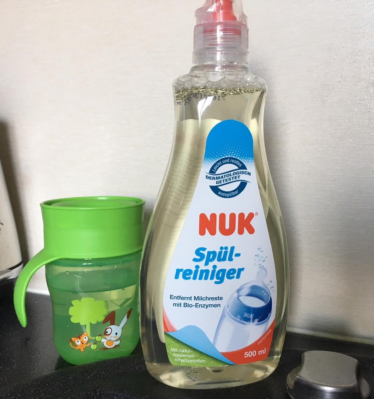 NUK mazgāšanas līdzeklis – ne tikai pudelītēm un knupjiem