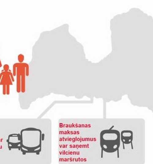 Ar “3+Ģimenes karti” sabiedriskajā transportā palielināsies braukšanas maksas atvieglojuma apmērs