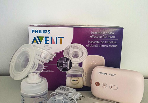 Philips AVENT elektriskais piena sūknītis.