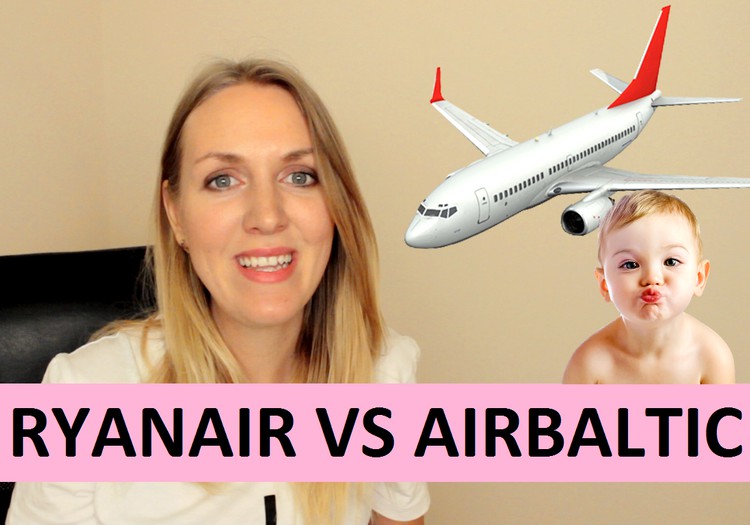 Manas pieredzes video: lidot ar zīdaini Ryanair vs Airbaltic