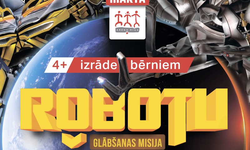 Pirmo reizi Latvijā – robotu transformeru šovs!