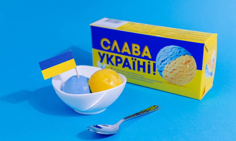 Ieņēmumi no “Food Union” saldējuma «Слава Україні» pārdošanas palīdz Ukrainas bērniem