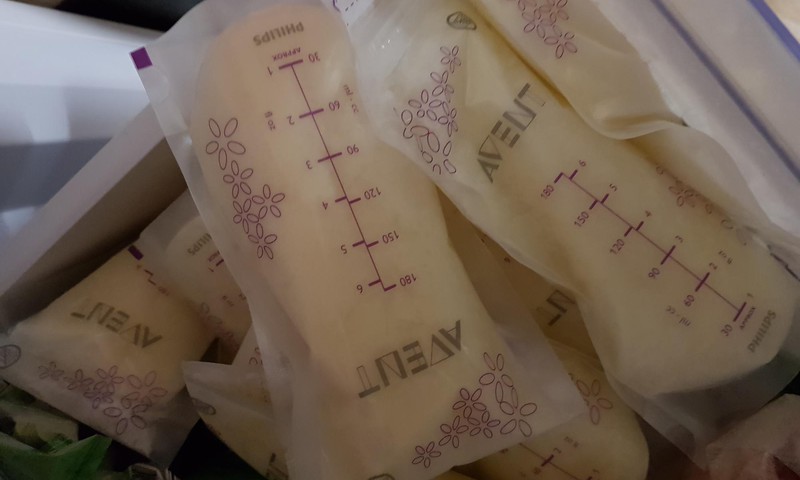 Philips Avent piena uzglabāšanas maisiņi