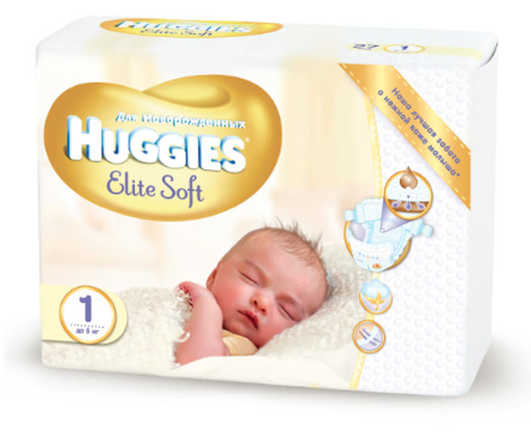 Huggies@ Elite Soft autiņbiksītes jaundzimušajiem- vislabākās rūpes par ...