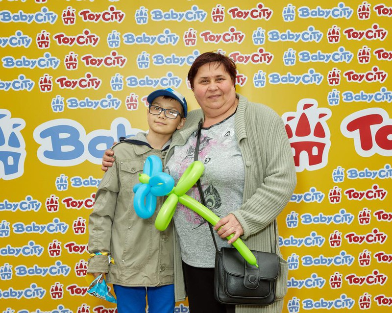 Baby City Toy City Fotosiena ATRODI sevi! Mazulis Māmiņu klubs