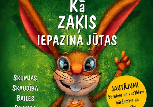 Iznākusi lietuviešu rakstnieces Šarūnes Baltrušaitienes grāmata bērniem "Kā zaķis iepazina jūtas"