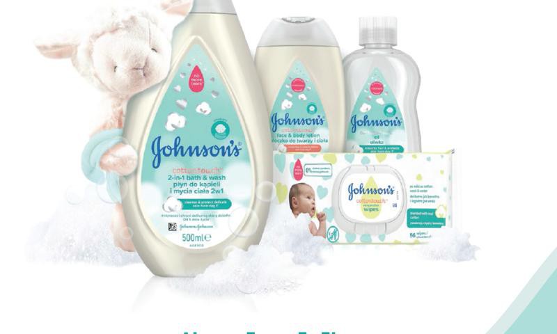 Izlozēti Johnson's Baby produktu komplektu laimētāji