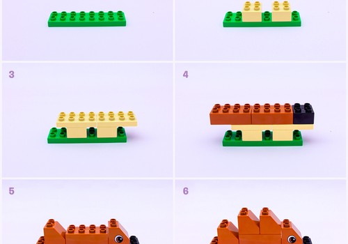 Kā uzbūvēt ezi ar LEGO® DUPLO®?