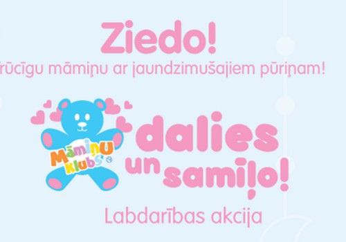ViKrEm īpašā veidā atbalsta jaundzimušo labdarības akciju! Piedalies ŠONEDĒĻ!