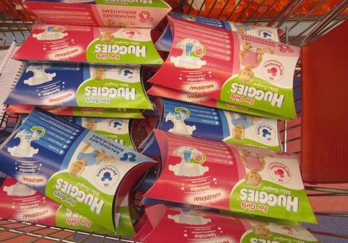 Huggies® Ultra Comfort prezentācijas Latvijas veikalos PĒDĒJO NEDĒĻU