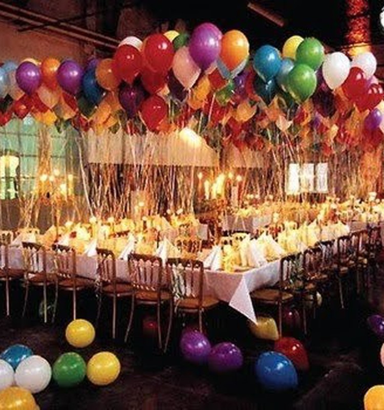 Idejas balonu ballītei