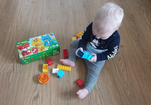 Laimīga mazuļa dienasgrāmata: Mans pirmais Lego duplo