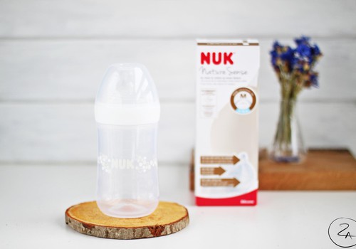 Eva testē | NUK Nature Sense pudelīte