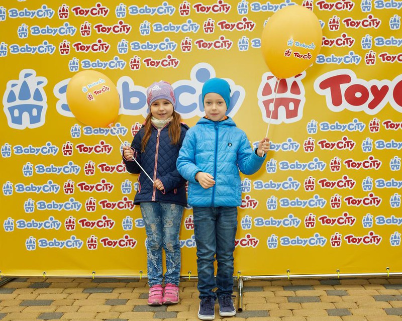 Baby City Toy City Fotosiena ATRODI sevi! Mazulis Māmiņu klubs