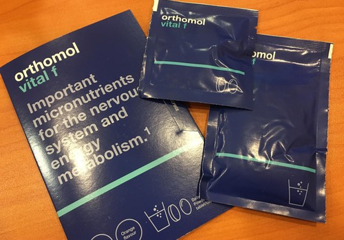 Orthomol Vital F, lai enerģija nepazustu