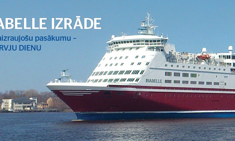 Tallink rīko atvērto durvju dienu uz kuģa M/S Isabelle